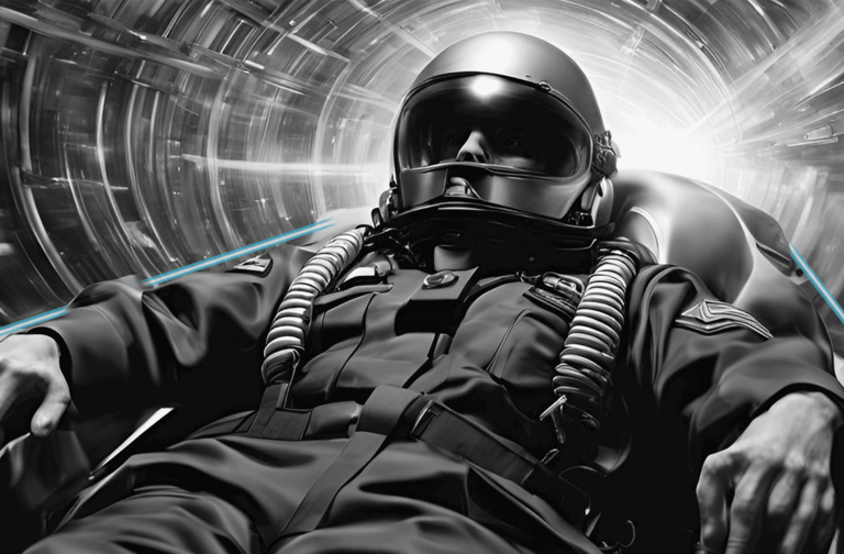 Linearführung in Pilotenzentrifuge