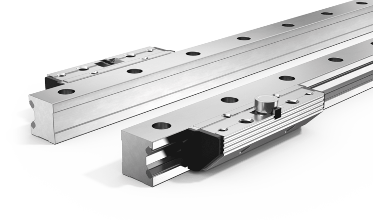 Linearführungen: Rollenschuhe und Einzelschienen