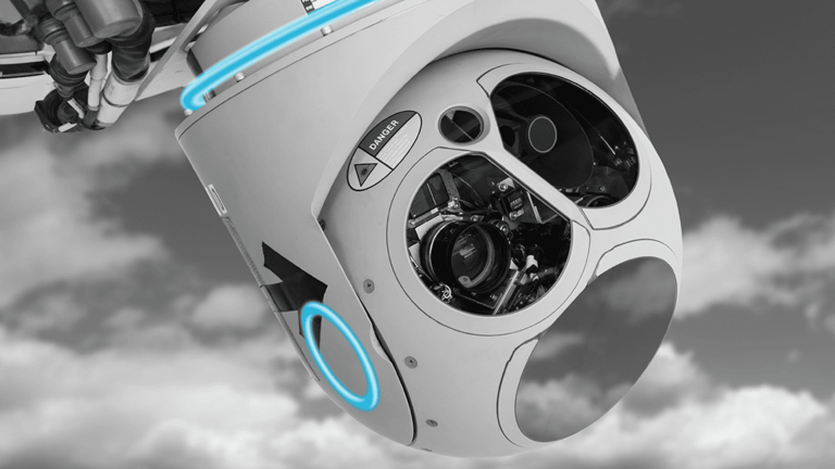 Wälzlager im Gimbal